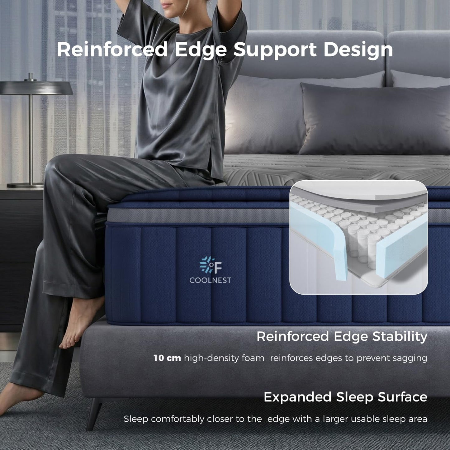 2513 Sweetnight Memory Foam Mattress